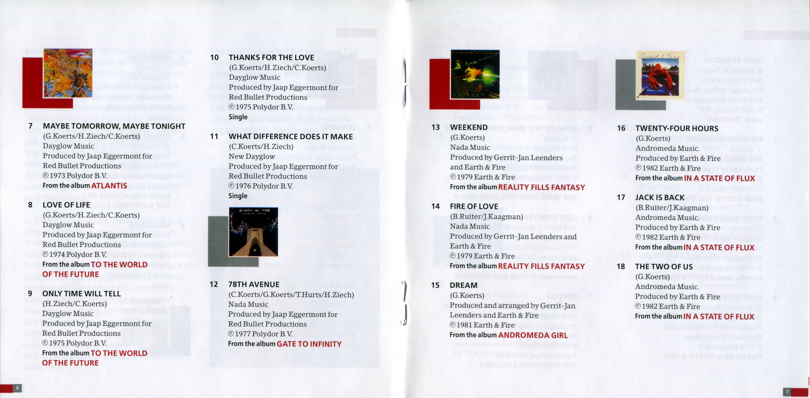 Earth & Fire  The Ultimate Collection : Booklet 3